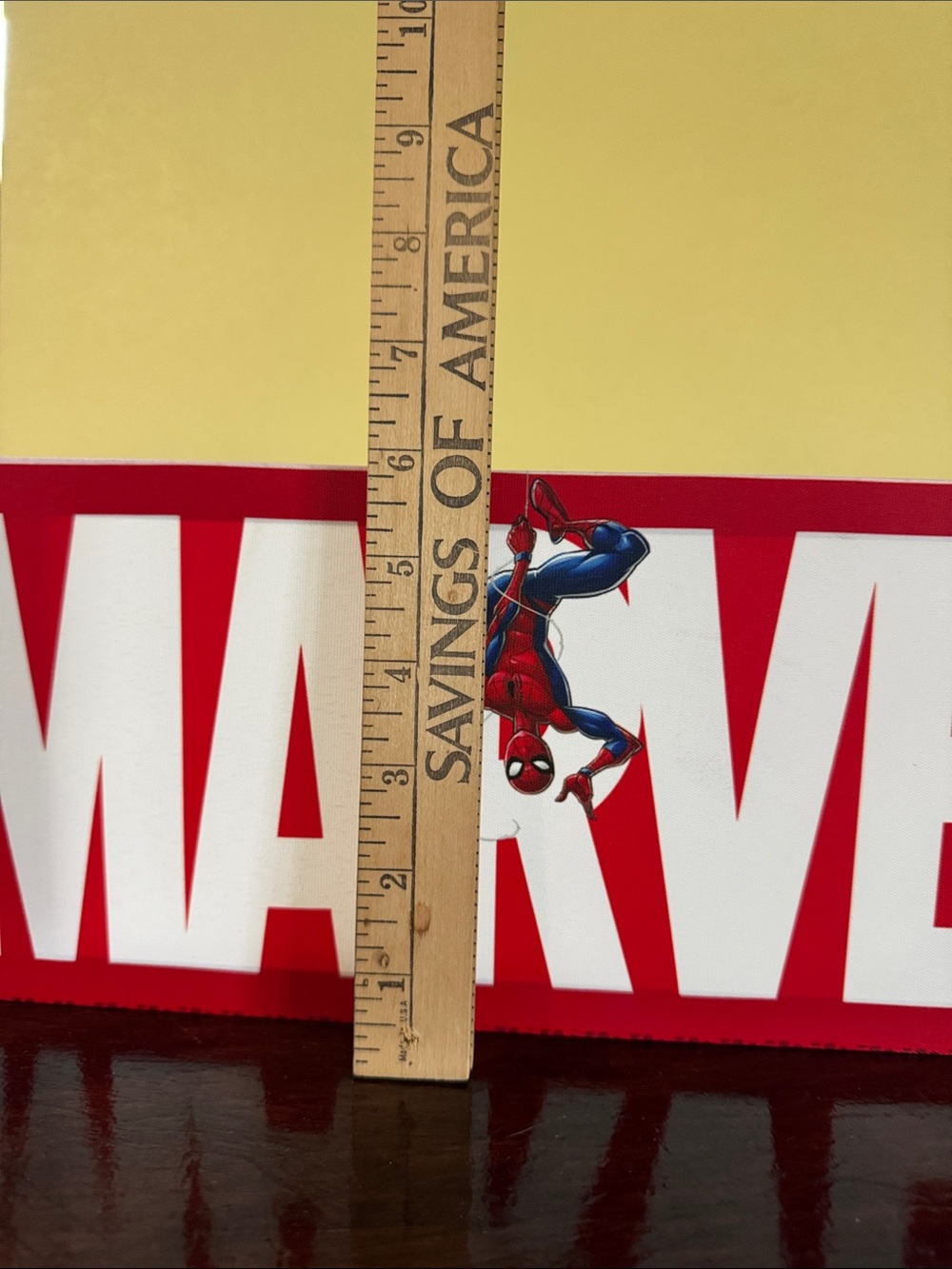Marvel Red and White Superhero Banner Wall Art - Picture 10 of 11